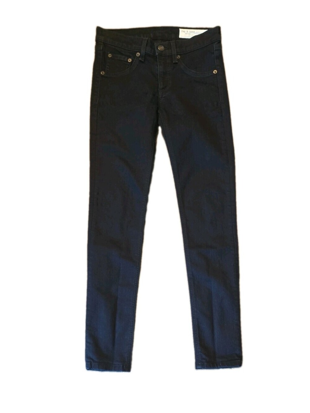 Rag & Bone legging Skinny Jeans mid rise Midnight Sz 25 W1503i382mido
